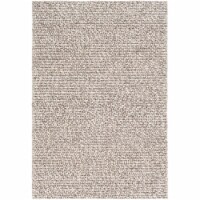 Surya COO2300-268 2 ft. 6 in. x 8 ft. Como Hand Woven Rug, Medium Gray & Ivory