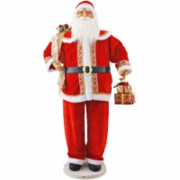 Fraser Hill Farm Dancing Santa with List