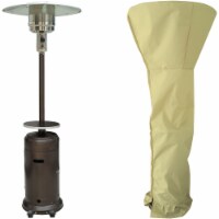Fraser Hill Farm Bronze Patio Heater with Cover