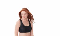 Bali® Comfort Revolution® Easylite® Seamless Wirefree Bra - Black Perspective: Main