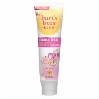 Burt's Bees Kids Natural Flavor Fluoride Free Bubble Bee Toothpaste