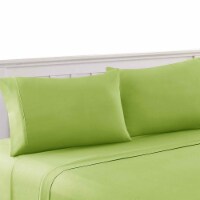 Bezons 4 Piece Queen Size Microfiber Sheet Set The Urban Port, Green