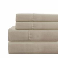 Lanester 4 Piece Full Size Deep Pocket Sheet Set The Urban Port, Taupe Gray
