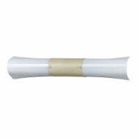 Elongated Vanity Light with Frosted Acrylic Plate, Set of 4,White and Beige- Saltoro Sherpi