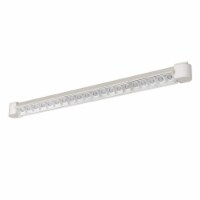 40 Watt Linear Metal Track Fixture with Adjustable Angles, White- Saltoro Sherpi