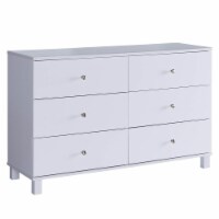 Samuel Lawrence Li'l Diva Drawer Chest in Lustrous Platinum