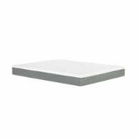 Luxe 8 Inch California King Mattress, Water Based Gel Memory Foam, Soft- Saltoro Sherpi