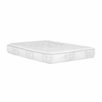 Fij 10 Inch Full Size Mattress, Memory Foam, Supportive Pocket Coil Springs- Saltoro Sherpi