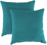 Jordan Manufacturing Toss Pillow - Husk Texture Lagoon Perspective: Main