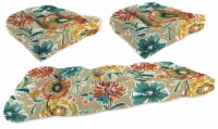 Jordan Manufacturing Wicker Settee Cushion Set - Colsen Sonoma Perspective: Main