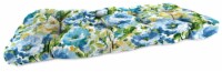 Jordan Manufacturing Wicker Settee Cushion - Lessandra Sunblue Perspective: Main