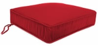 Jordan Manufacturing Deep Seat Chair Cushion - Veranda Red Perspective: Main