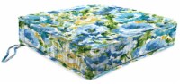 Jordan Manufacturing Deep Seat Chair Cushion - Lessandra Sunblue Perspective: Main