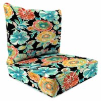Jordan Manufacturing 9740PK1-5710D Outdoor Deep Seat Chair Cushion, Blue - 2 Piece