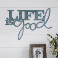 Life is Good Metal Wall Décor