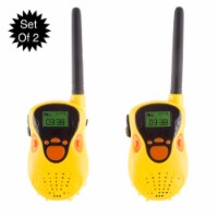 Walkie Talkie Kids Electronic 9V Battery Operated 2 Way Radios Mini Set