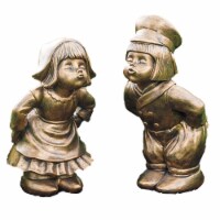 Gardens Alive! Kissing Dutch Couple - Bronze