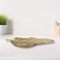 BBH Homes Handmade Novelty Shaped Aluminum Tray 7.08 x 4.72 x 0.74 BBVK062AB2020 gold