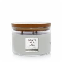 WoodWick® Nature's Wick 3-Wick Smoked Vanilla Scented Large Jar Candle Perspective: Main