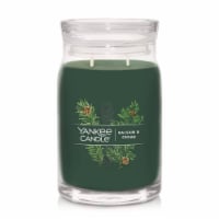 Yankee Candle® Balsam & Cedar Signature Large Jar Candle Perspective: Main