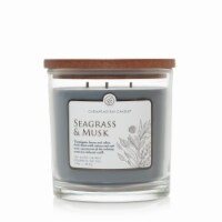 Chesapeake Bay Candle 3 Wick Seagrass & Musk Candle Perspective: Main