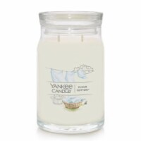 Yankee Candle® Clean Cotton® Signature Collection 2-Wick 20 Oz. Jar Candle Perspective: Main