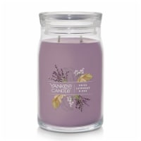 Yankee Candle® Dried Lavender & Oak​ Signature Large Jar Candle Perspective: Main