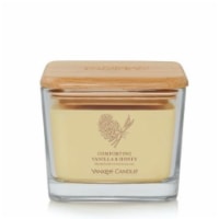 Yankee Candle® Comforting Vanilla & Honey  Well Living Medium Square Candle