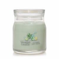 Yankee Candle Cucumber Mint Cooler Jar Candle Perspective: Main