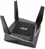 ASUS Tri Band WiFi 6 Router Perspective: Main