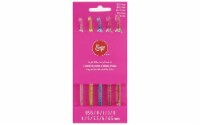 Boye Crochet Hook Set Size G H I J K Glitter