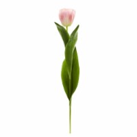 Nearly Natural 2193-S8-PK 22 in. Tulip Artificial Flower, Pink - Set of 8