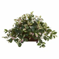 16-in Hoya Artificial Plant in Decorative Planter