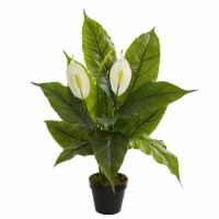 Nearly Natural 8318 26 in. Spathiphyllum Artificial Plant