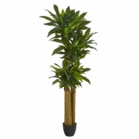 6-ft Corn Stalk Dracaena Artificial Plant (Real Touch)