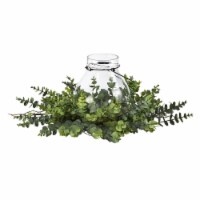 Nearly Natural A1703 19 in. Eucalyptus Candelabrum