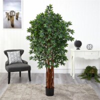 Nearly Natural T1541 5.5 in. Lychee Artificial Tree with Natural Trunk