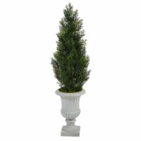 46-in Cedar Pine Tree in Urn UV Resistant (Indoor/Outdoor)
