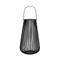 Nearly Natural 20 Vintage Black Metal Wire Votive Tea Lantern Candle Holder