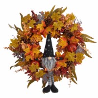 28-in Harvest Fall Gmone Artificial Autumn Wreath