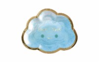 Amscan 644232 6.5 in. Hello World Boy Cloud Shaped Plate - Pack of 8