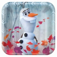 Amscan 622541 Frozen 2 Dessert Plate - 8 Piece