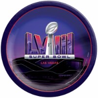 Amscan Super Bowl LVII Plates Perspective: Main