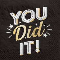 Party Impressions You Did It Graduation Paper Napkins Perspective: Main