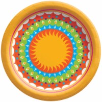 Ampro 6.75 Inch Let's Fiesta Disposable Plates Perspective: Main