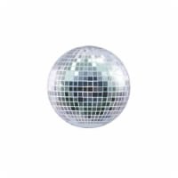 Party Impressions New Year Black Disco Plate Perspective: Main