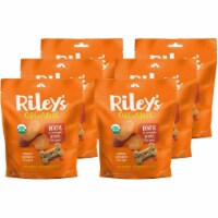 Rileys Organics 192959809022 Sweet Potato Large Bone Dog Treats, 5 oz - Pack of 6