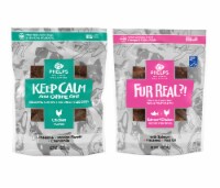 Keep Calm & Canine On and Fur Real Skin & Coat Dog Treats 4.5 oz, Variety Pack
