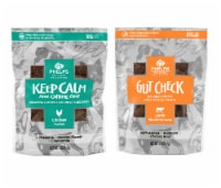 Keep Calm & Canine On and Gut Check Digestive & Gut Health Dog Treats 4.5 oz, Variety Pack