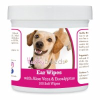 Healthy Breeds 192959823387 Chiweenie Ear Cleaning Wipes with Aloe & Eucalyptus for Dogs - 10